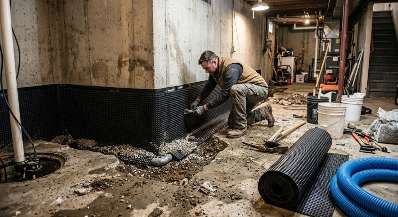 Basement Seepage Repair in Tampa, FL