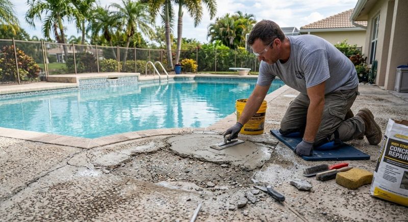 Pool Patio Repair Service