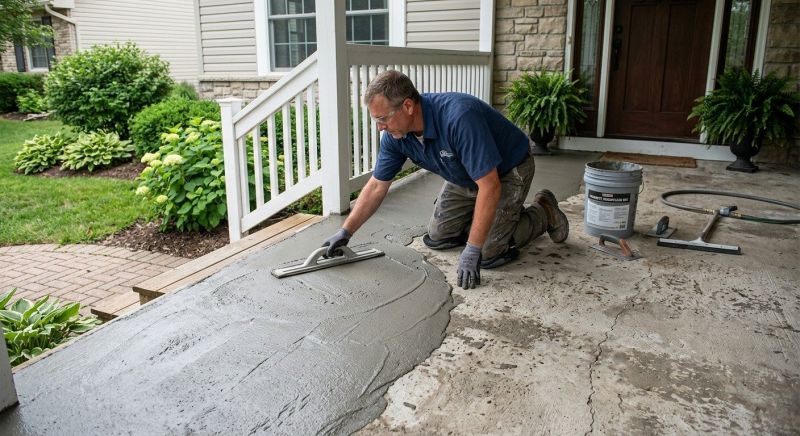 Basement Concrete Resurfacing in Des Moines, IA