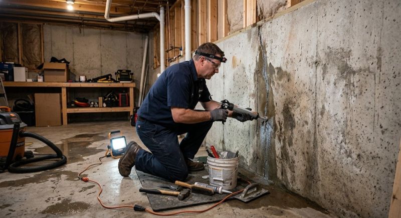 Basement Seepage Repair in Montgomery, AL