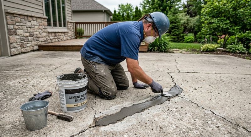 Concrete Damage Repair in Des Moines, IA