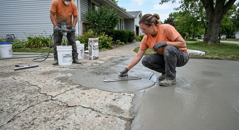 Concrete Driveway Resurfacing in Miami Dade County, FL