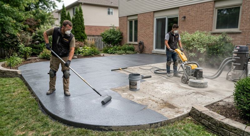 Concrete Floor Refinishing in Des Moines, IA