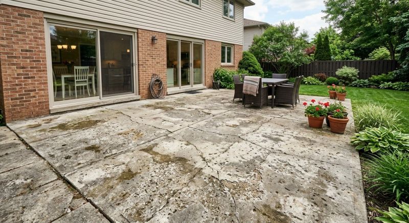 Concrete Patio Refinishing in Corpus Christi, TX