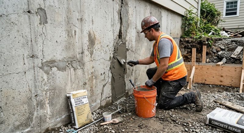 Concrete Wall Patching in Corpus Christi, TX
