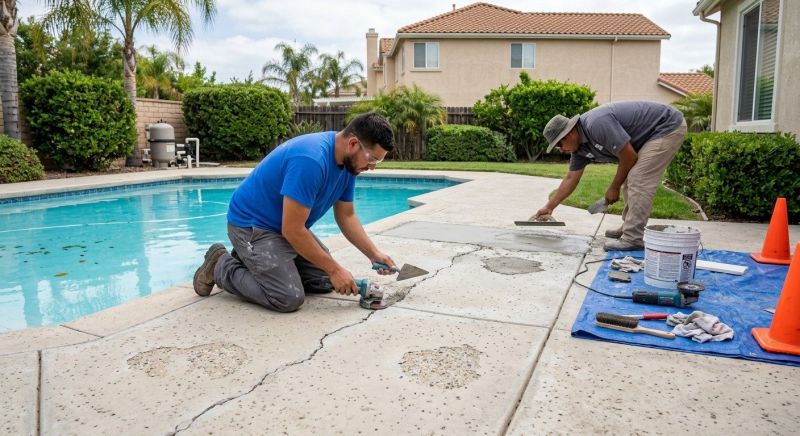 Patio Slab Repair in Albany, NY