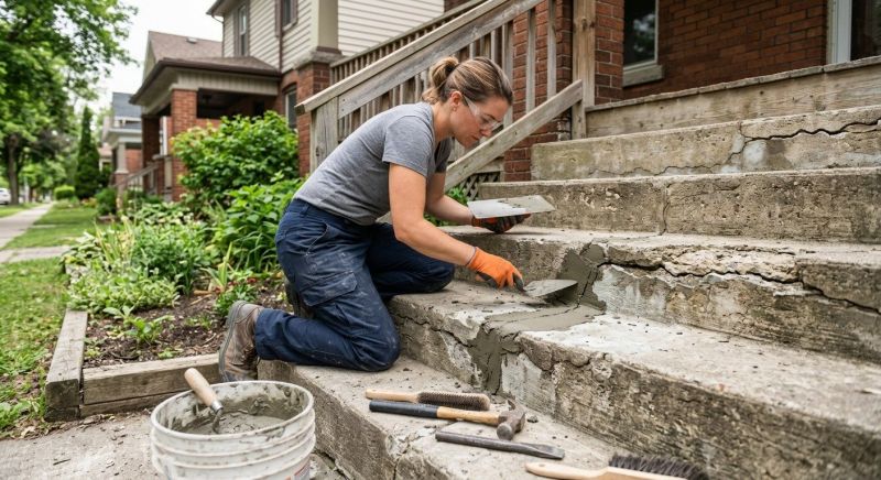 Patio Stairs Repair in Corpus Christi, TX