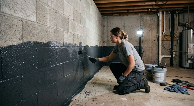 Wall Waterproofing in Columbus, OH