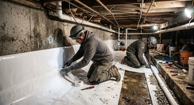 Wet Basement Solutions in Tampa, FL